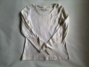 White Stag Women’s White Long Sleeve Basic Tee Size S